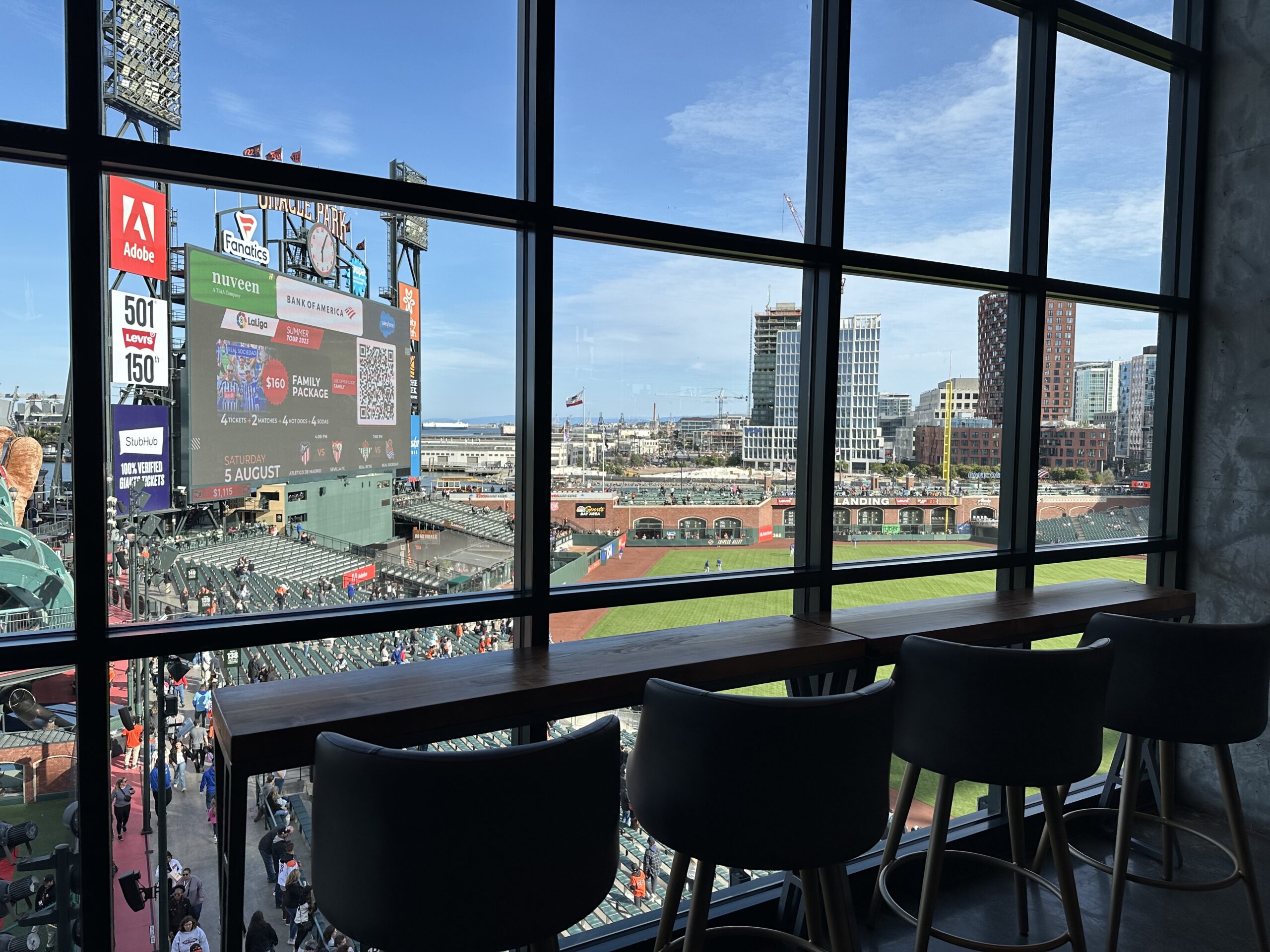 Oracle Park Seating Chart + Rows, Seats and Club Seats
